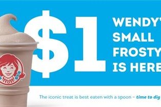 Scoop Dip or Sip Wendy's Treats Fans to $1 Frosty Deal for a Sweet End to Summer